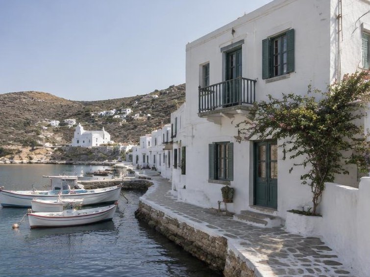 Harbourside House in Faros
