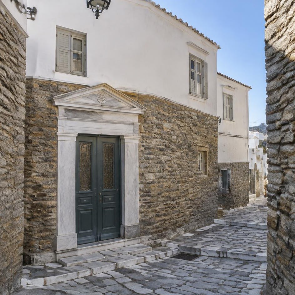 Marble-door House in Pyrgos